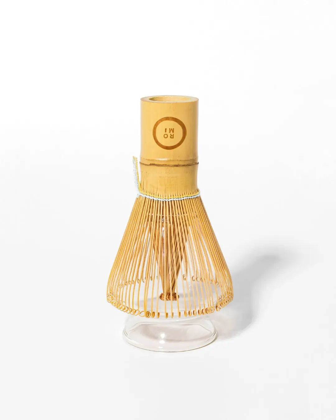 Bamboo Whisk with glass stand | Romi Matcha