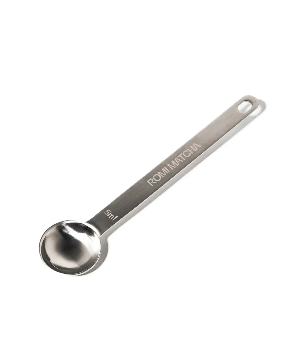 Matcha Measuring Spoon 1 tsp on white background | Romi Matcha