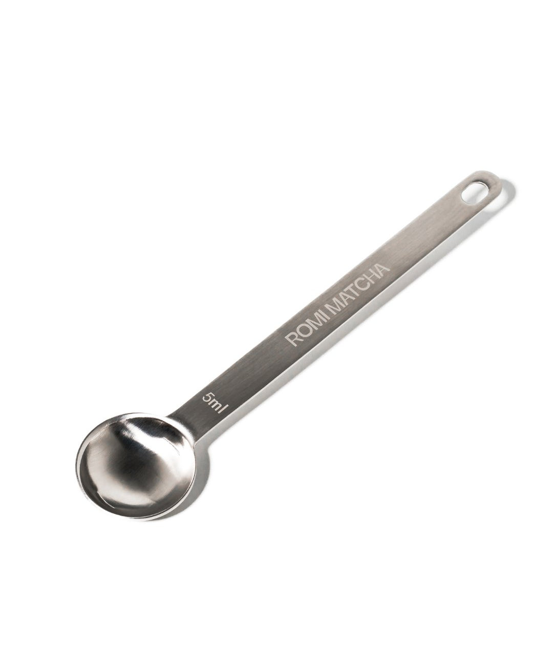 Matcha Measuring Spoon 1 tsp on white background | Romi Matcha