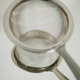 closed up matcha sieve | Romi Matcha